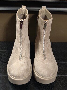 Portland Boot Company Front Zip Lug Boots Women Size US 10